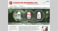 Desktop Screenshot of canadarna.com