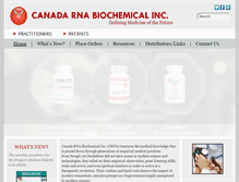 Tablet Screenshot of canadarna.com